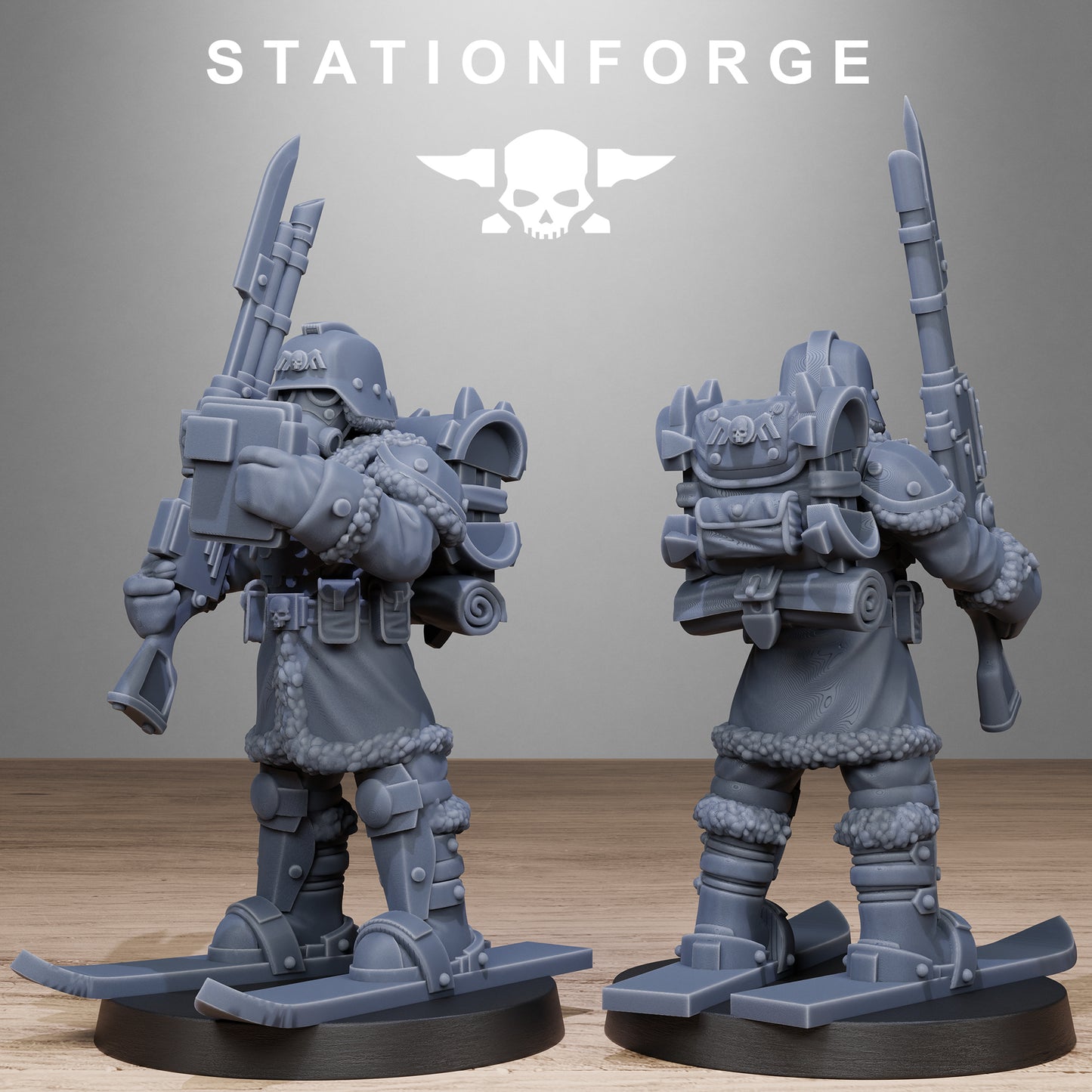 GrimGuard Frostwatch Patrol (x10) - TTRPG - Wargaming - Sci-Fi - Grimdark