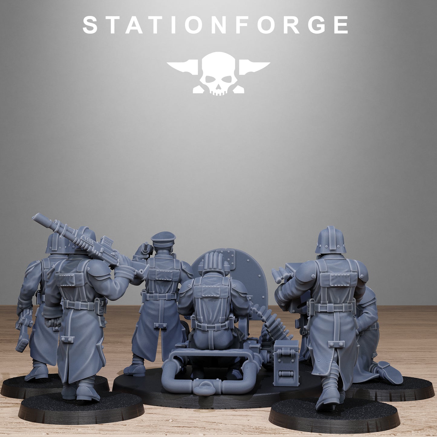 GrimGuard Battle Weapons 2.0 (x3) - TTRPG - Wargaming - Sci-Fi - Grimdark