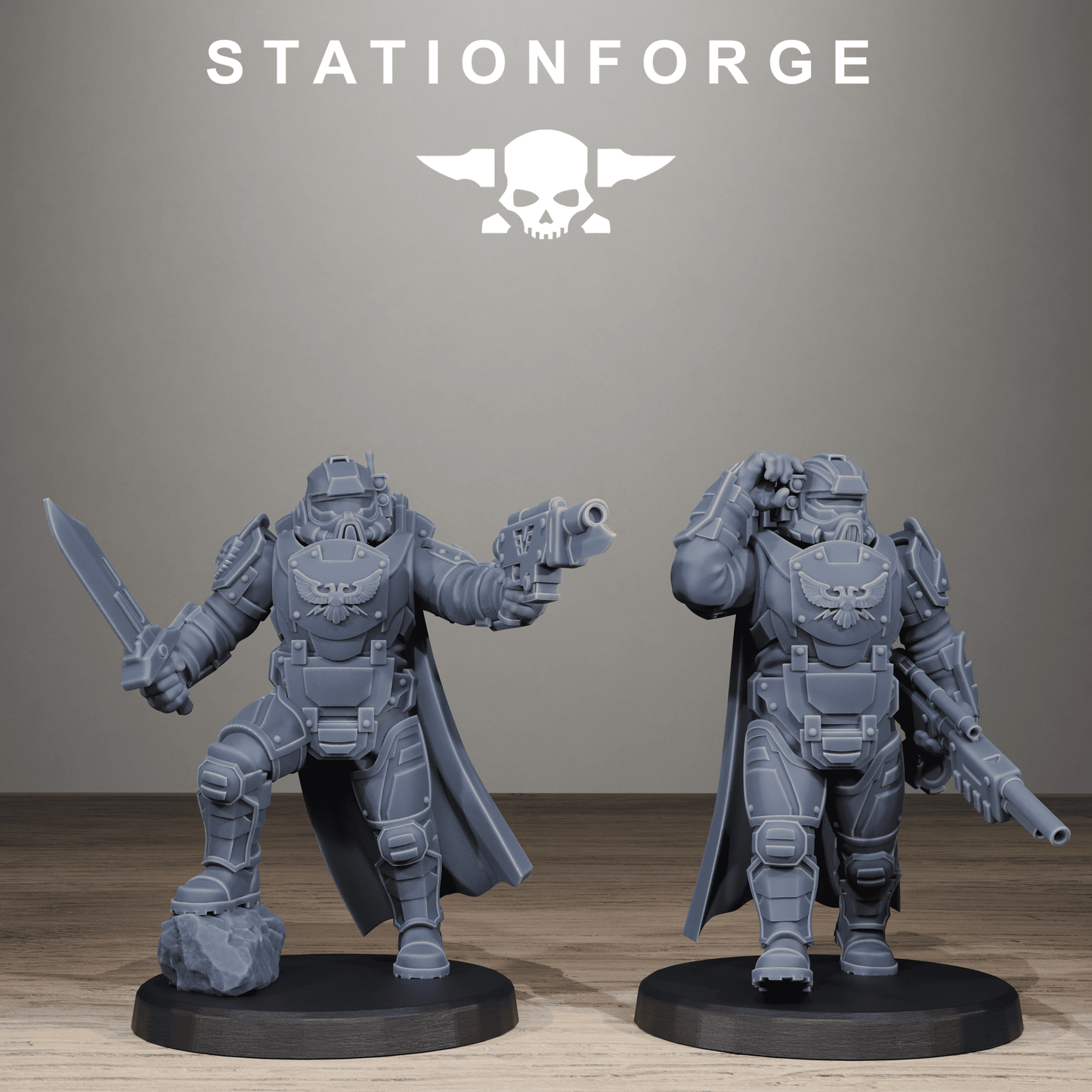 Vaskar Heavy Squad (x11) - TTRPG - Wargaming - Grimdark