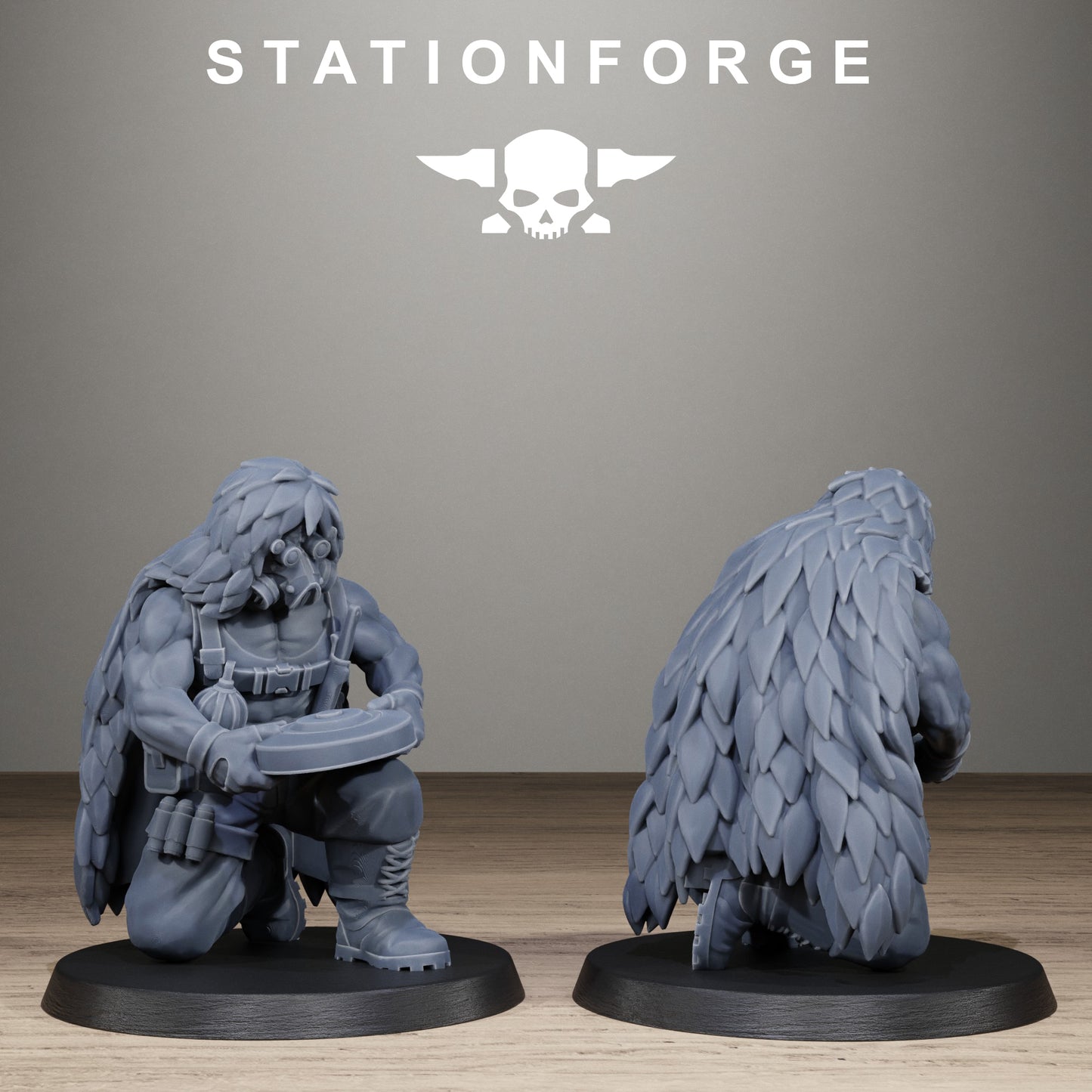 GrimGuard Jungle Fighter Snipers (x10) TTRPG - Wargaming - Grimdark - Sci-Fi