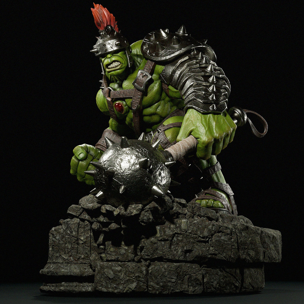 Gladiator Hulk Sculpture (75mm to 500mm) - Unassembled/Unpainted/3D Print