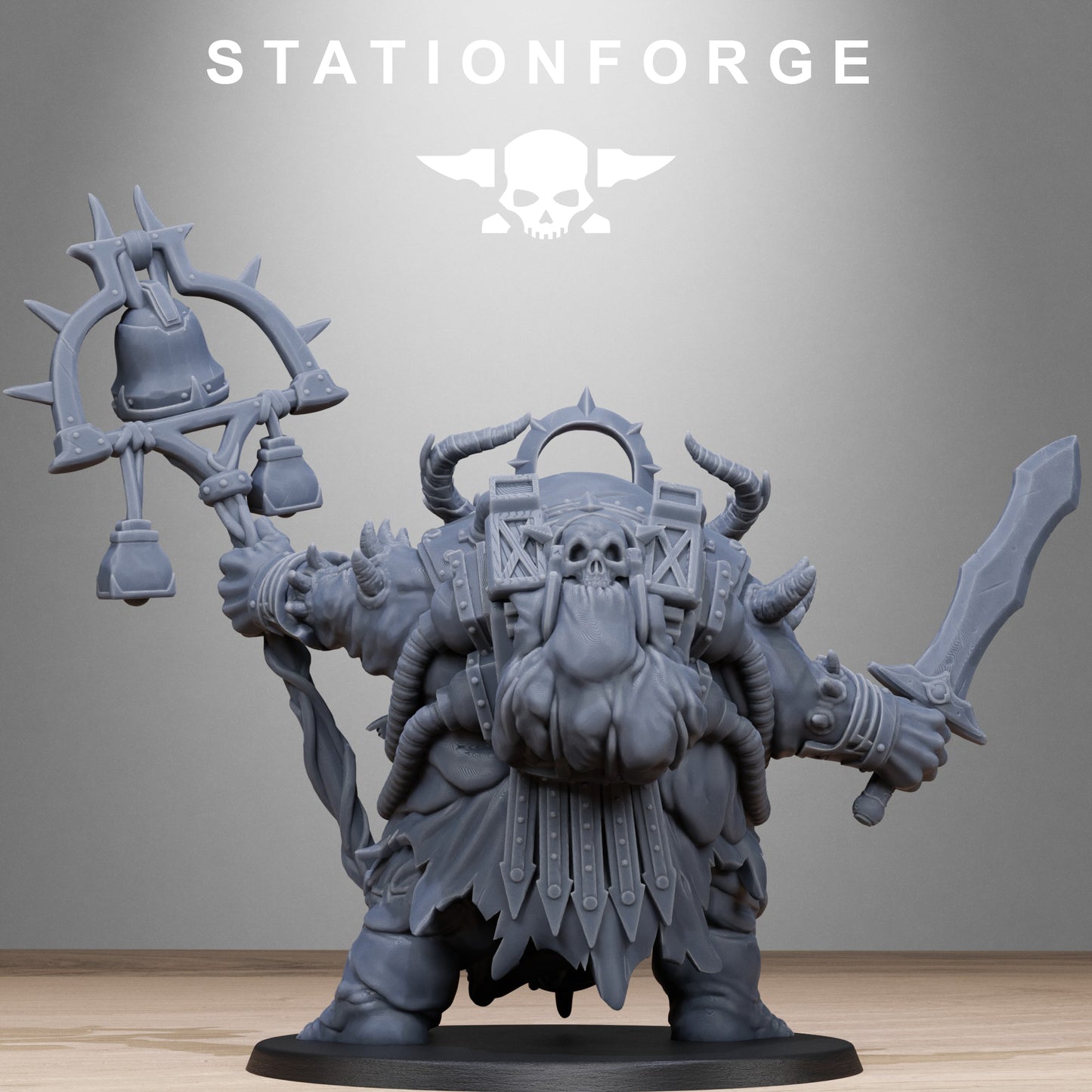 Corrupted Lord of the Filth - by Station Forge - TTRPG - Wargaming - Grimdark
