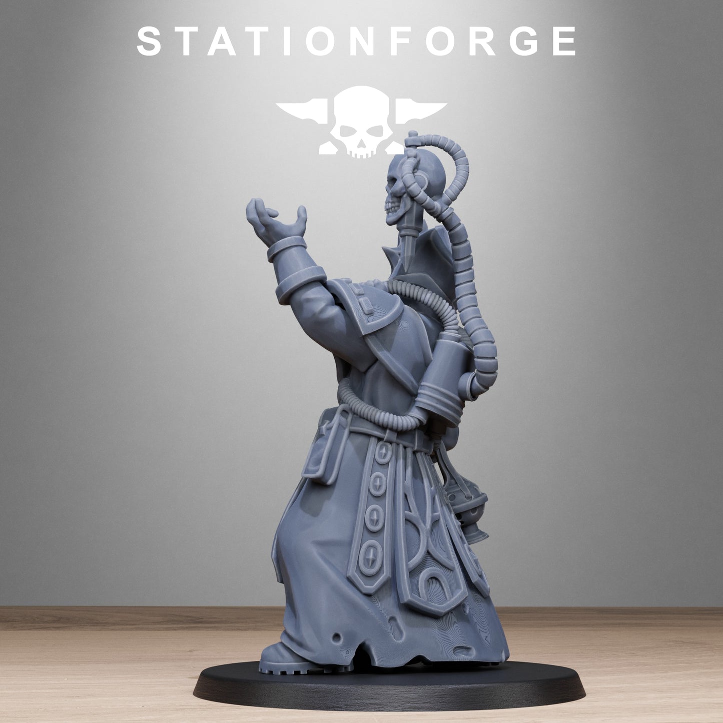 Vodalites Priest - by Station Forge - TTRPG - Wargaming - Grimdark