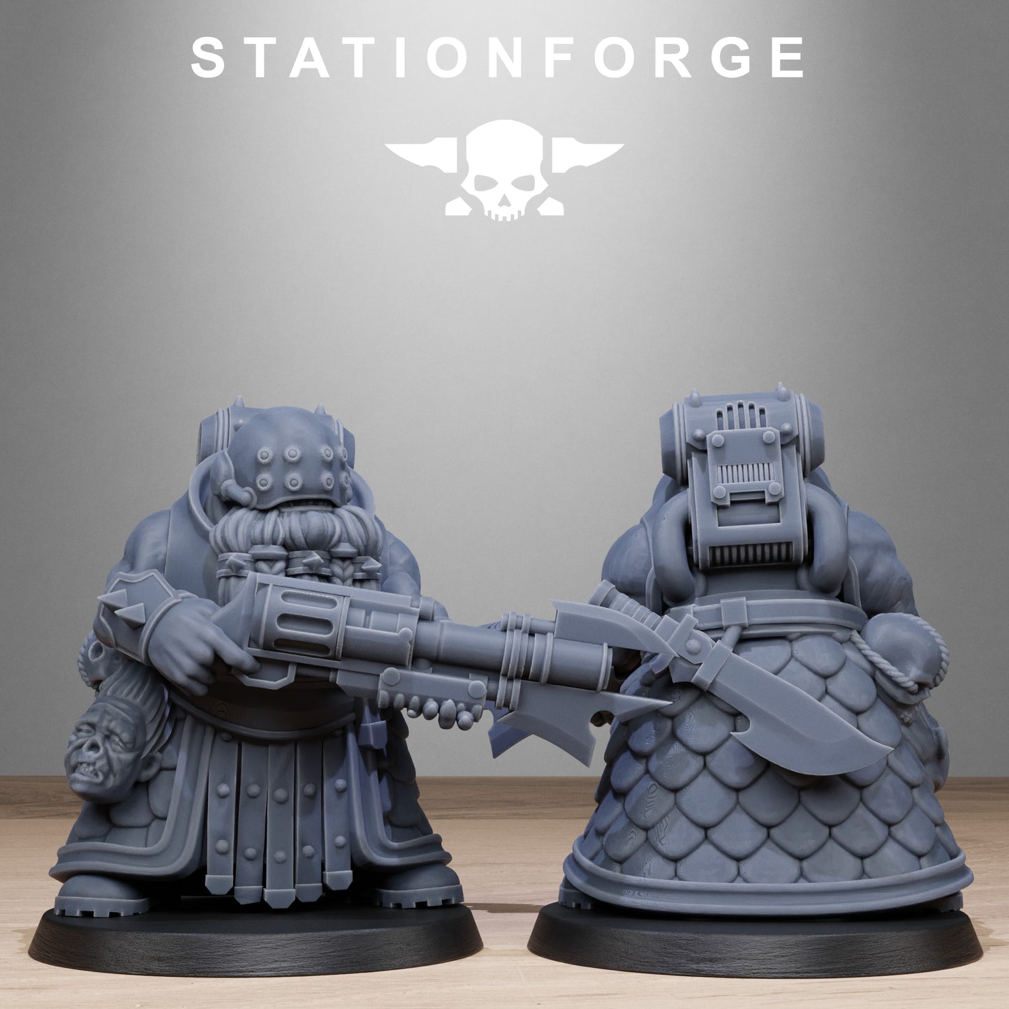 Corrupted Guard Dwarves (x10) - TTRPG - Wargaming - Grimdark