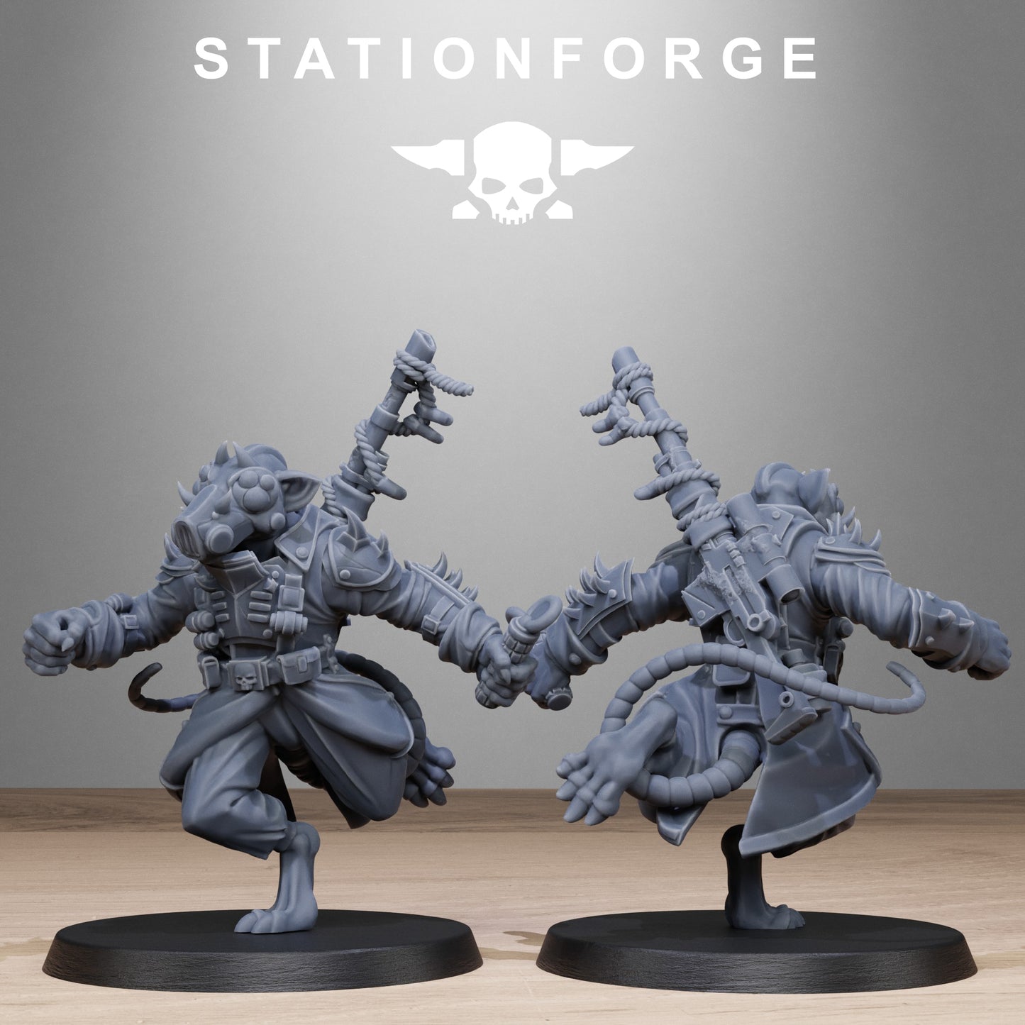 Corrupted Guard Raticus (x10) - TTRPG - Wargaming - Grimdark