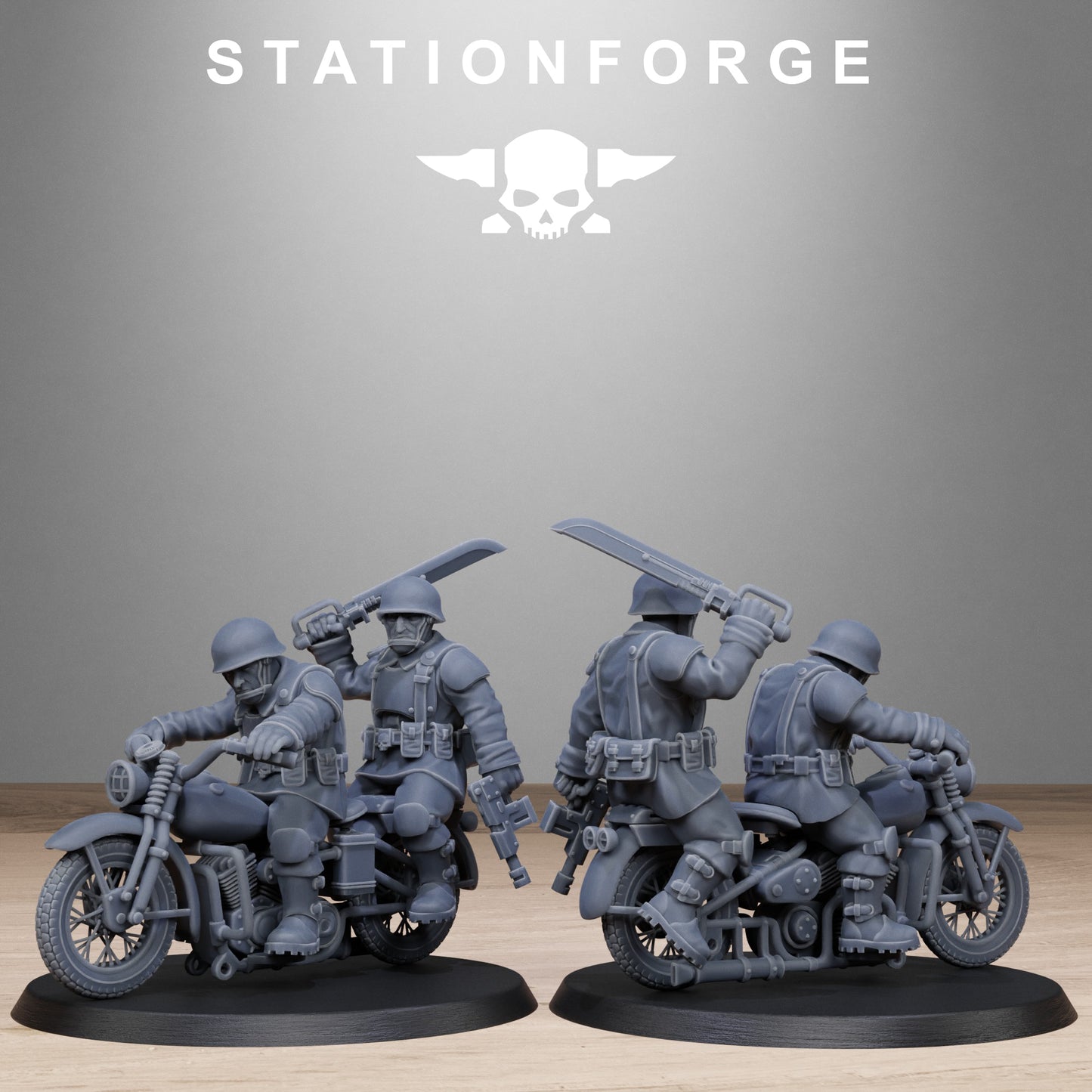 FreeGuard Bikers (x10) - TTRPG - Wargaming - Grimdark