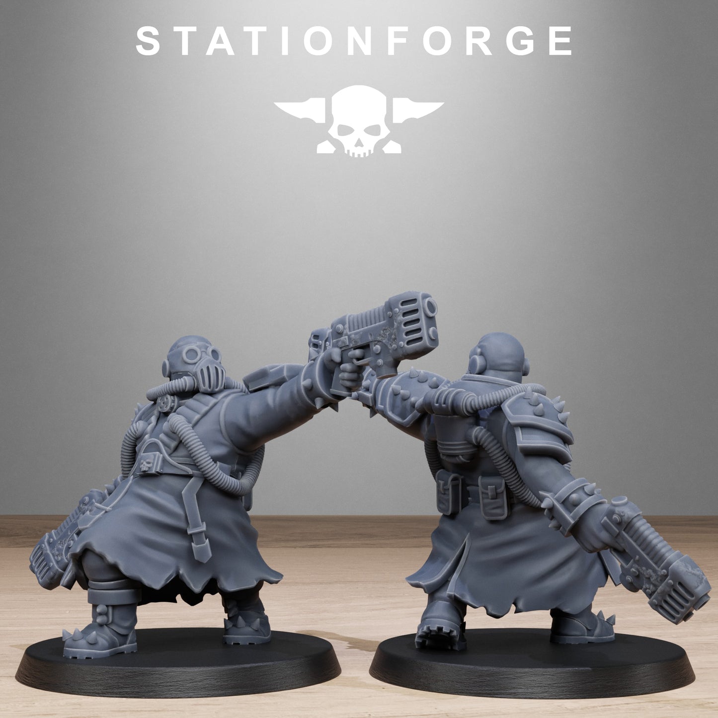 Corrupted Guard Filthcrew Mutants (x10) - by Station Forge - TTRPG - Wargaming - Grimdark