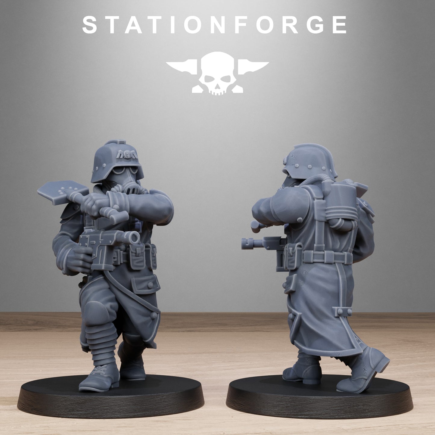 GrimGuard Shovel Trenches (x10) - TTRPG - Wargaming - Grimdark