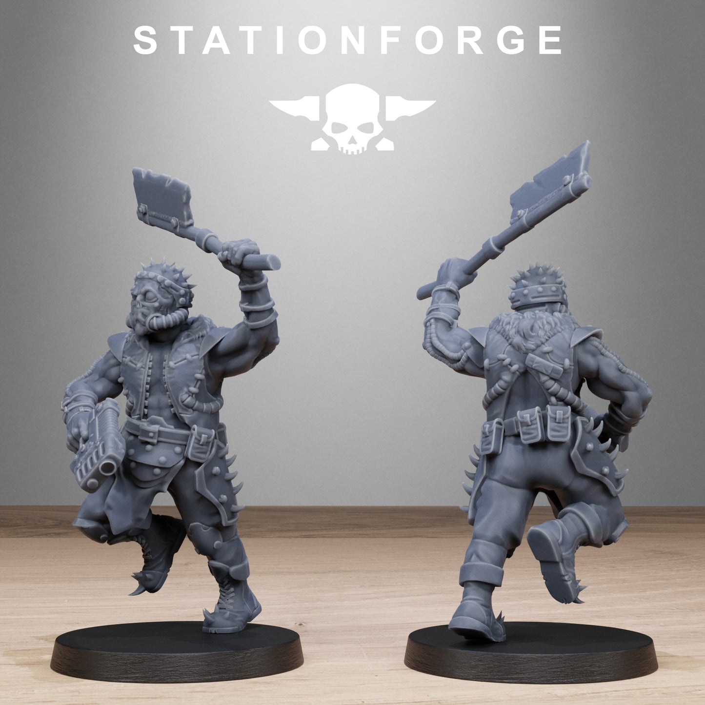 Corrupted Guard Spikers (x10) - TTRPG - Wargaming - Grimdark