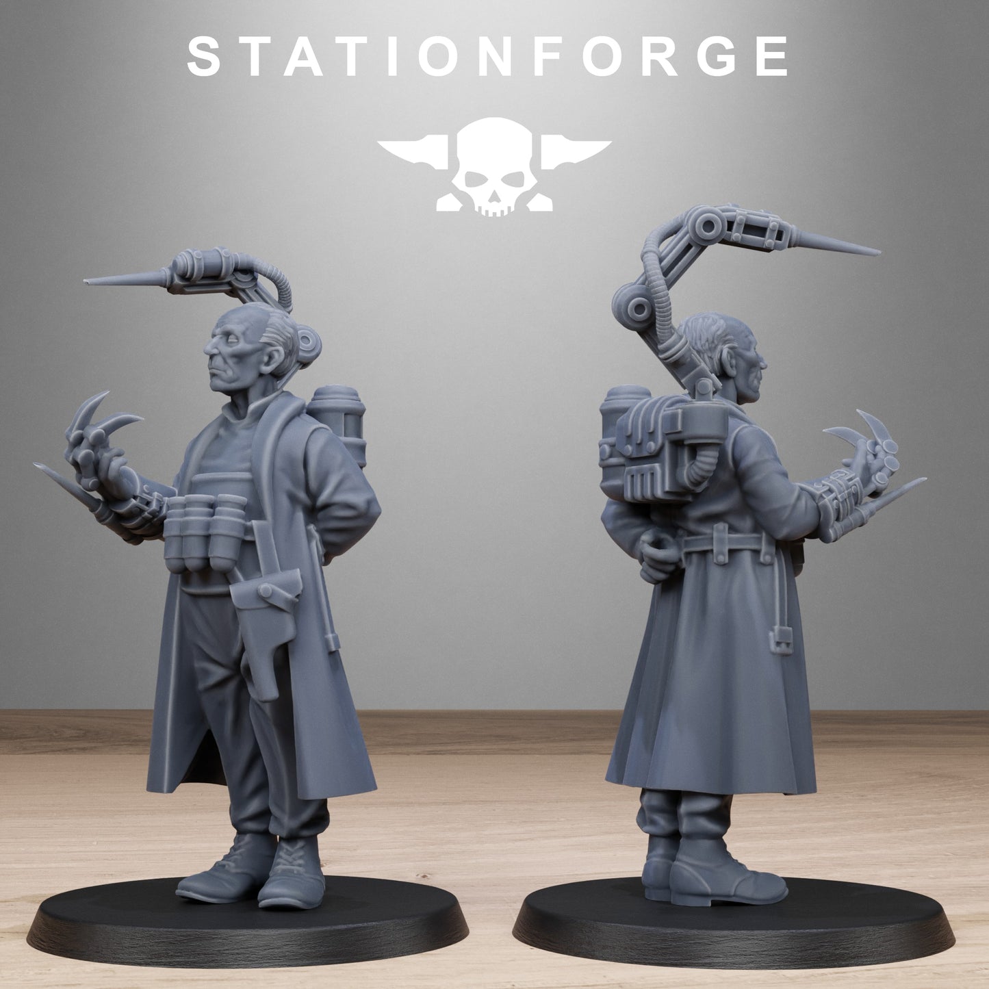 GrimCorp Scrap Operatives (x12) - TTRPG - Wargaming - Grimdark