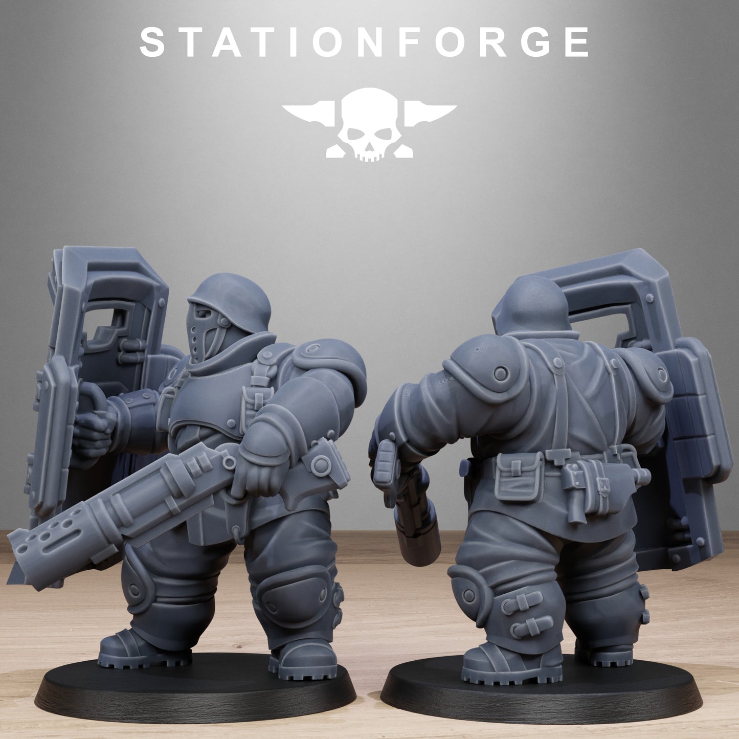 FreeGuard Armored Mutants (x10) - TTRPG - Wargaming - Grimdark