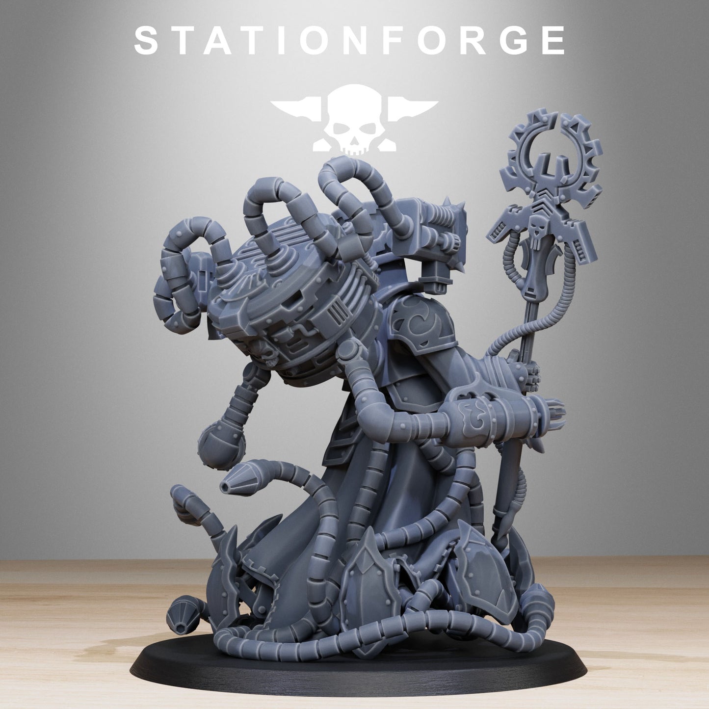 Scavenger Chaplain - TTRPG - Wargaming - SCI-FI - Grimdark