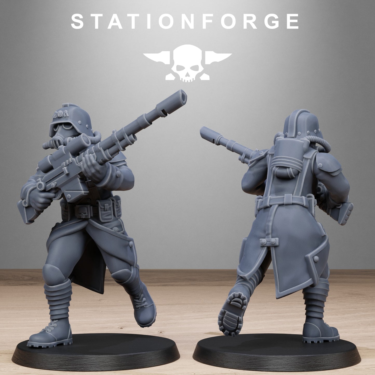 GrimGuard Steel Sisters (x10) TTRPG - Wargaming - Grimdark