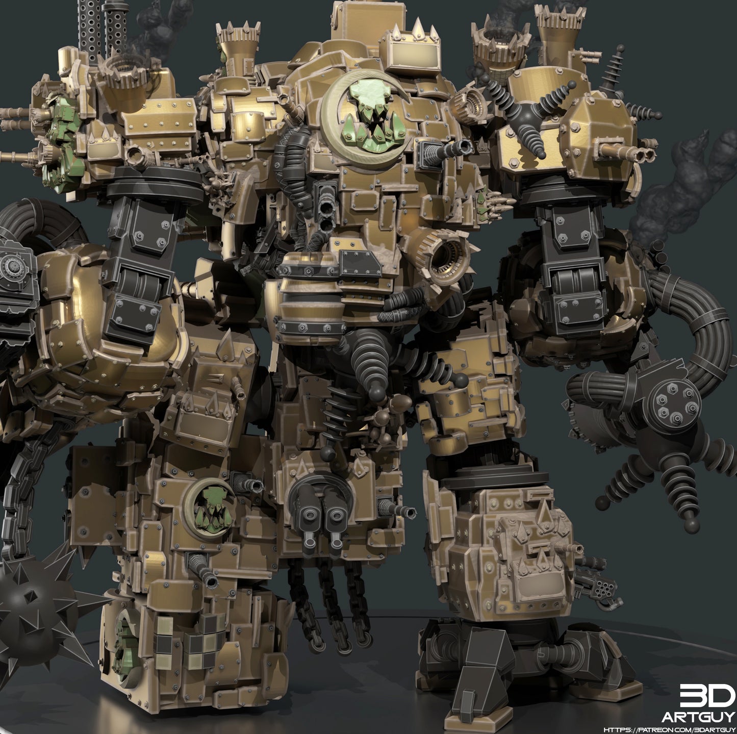 Orc Titan - War Construct - TTRPG - Wargaming - Grimdark