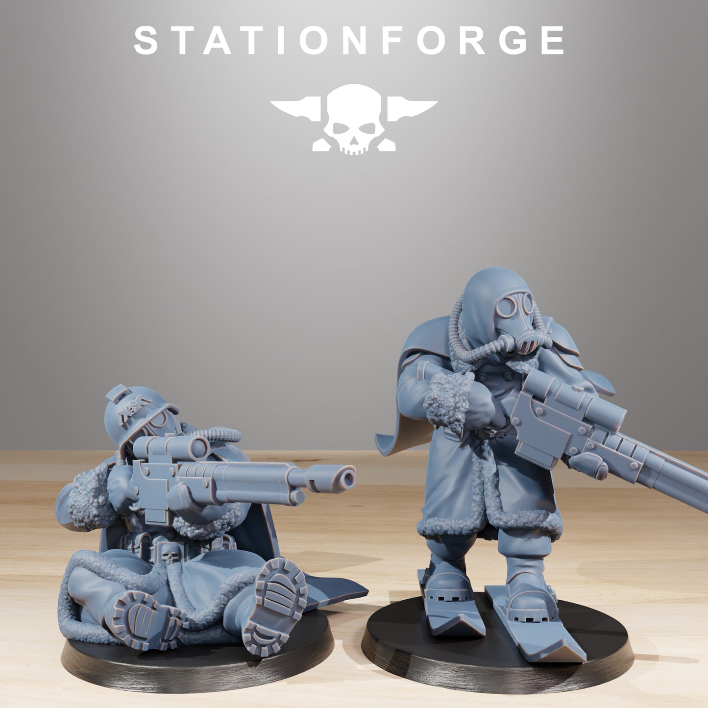 GrimGuard Frostwatch Marksmen (x10) - TTRPG - Wargaming - Grimdark