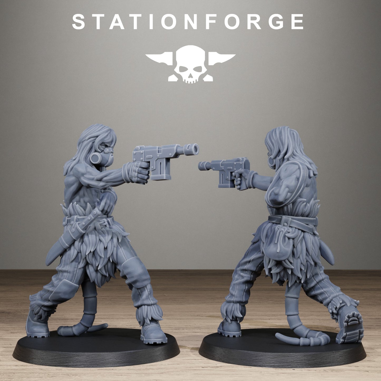 Techno Savages Scrap Tribers (x10) - TTRPG - Wargaming - Grimdark