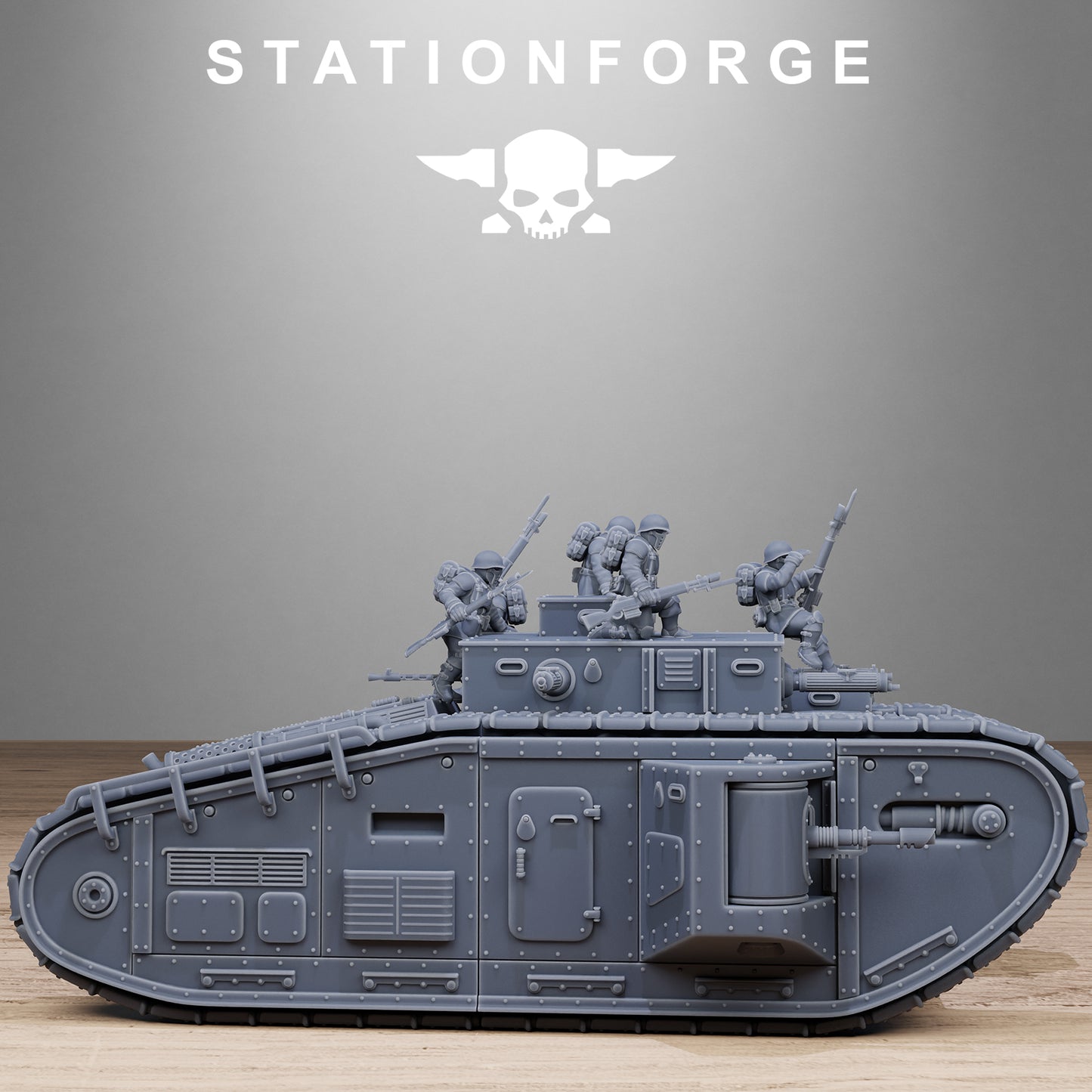 FreeGuard Heavy Tank - TTRPG - Wargaming - Grimdark