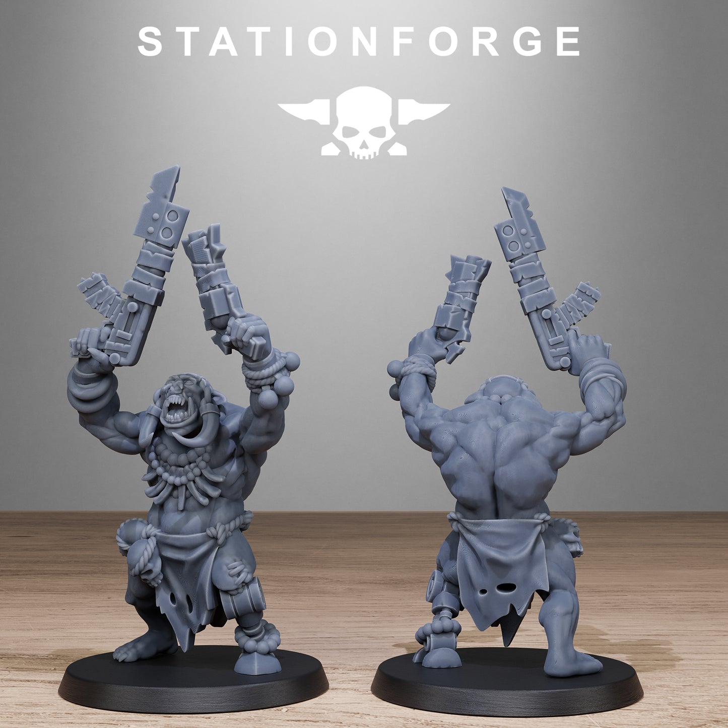 Orkaz Tribal Infantry (x10) - TTRPG - Wargaming - Grimdark
