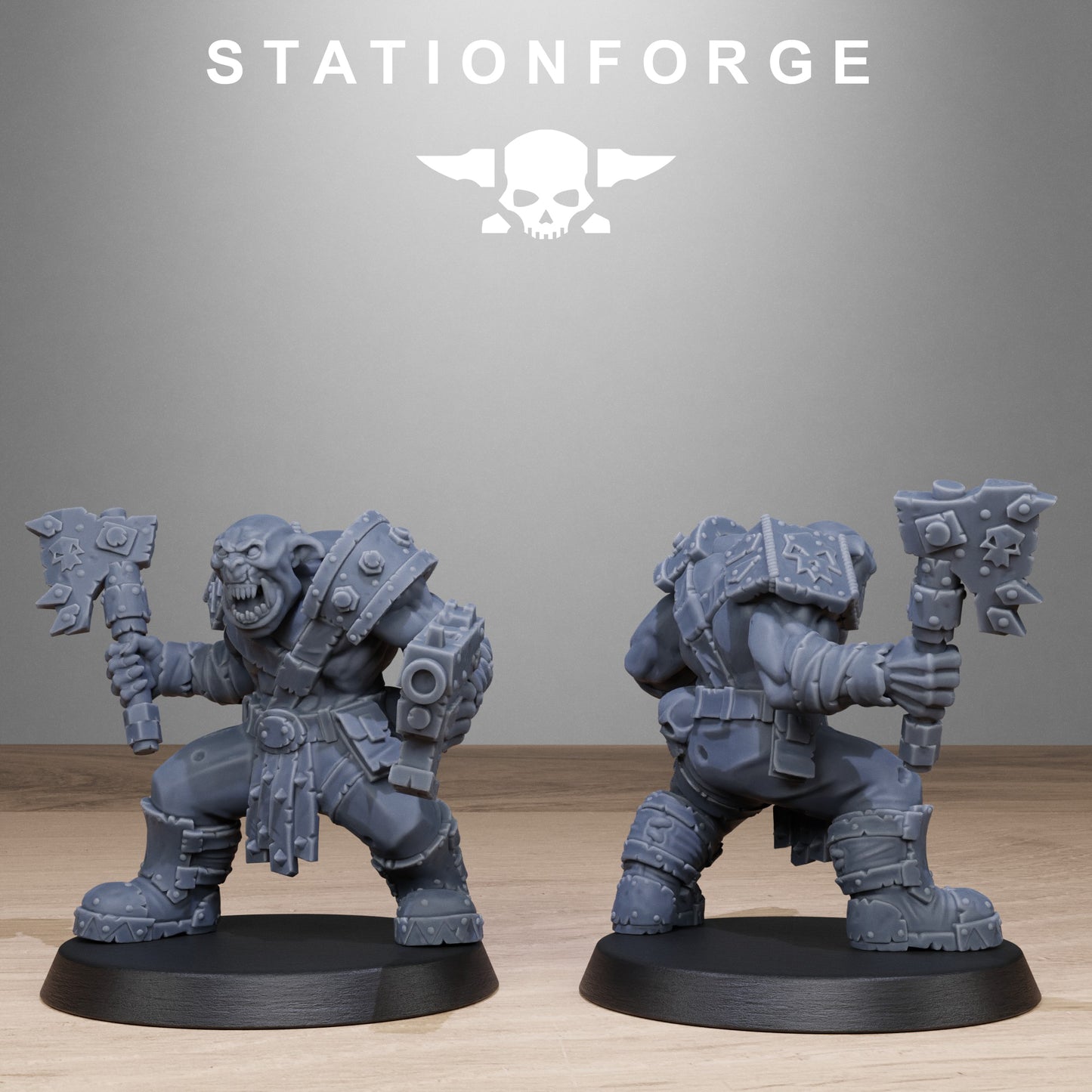 Orkaz Bros Infantry (x10) - TTRPG - Wargaming - Grimdark