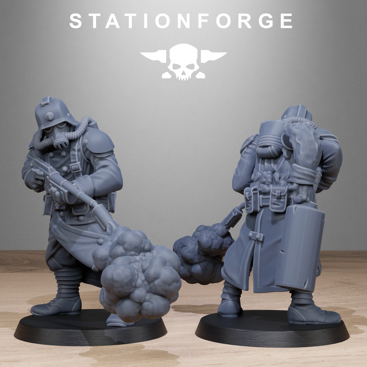 GrimGuard Radioactive Mutants (x10) - TTRPG - Wargaming - Grimdark