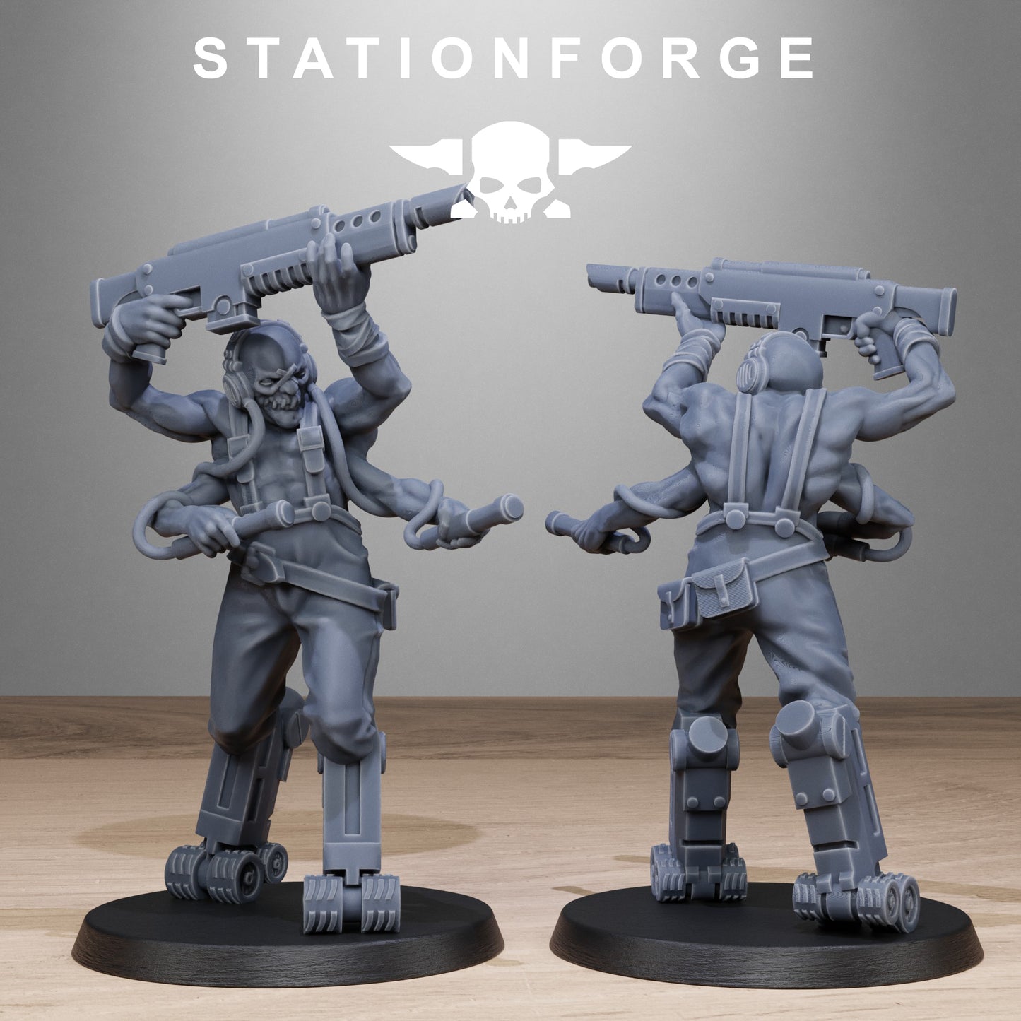 Corrupted Guard Abhumans (x10) - TTRPG - Wargaming - Grimdark
