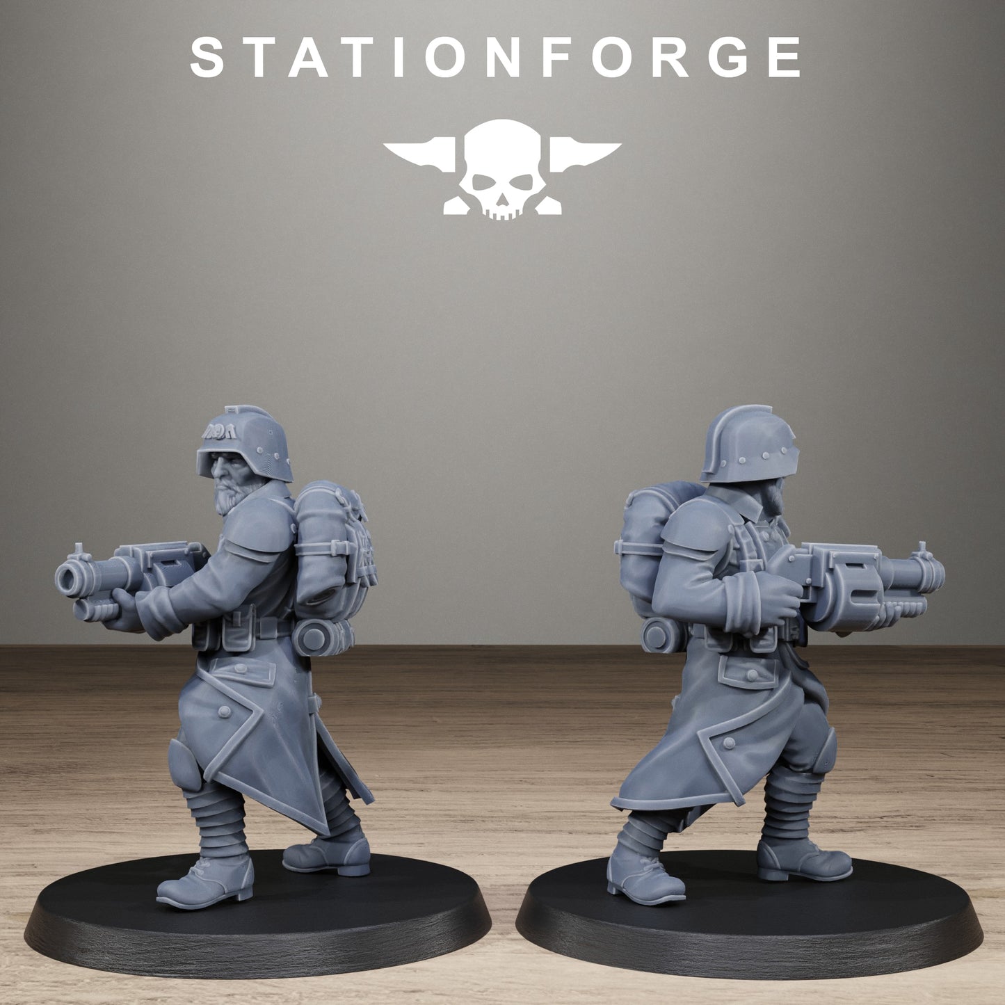 GrimGuard Trench Raiders (x10) - TTRPG - Wargaming - Grimdark
