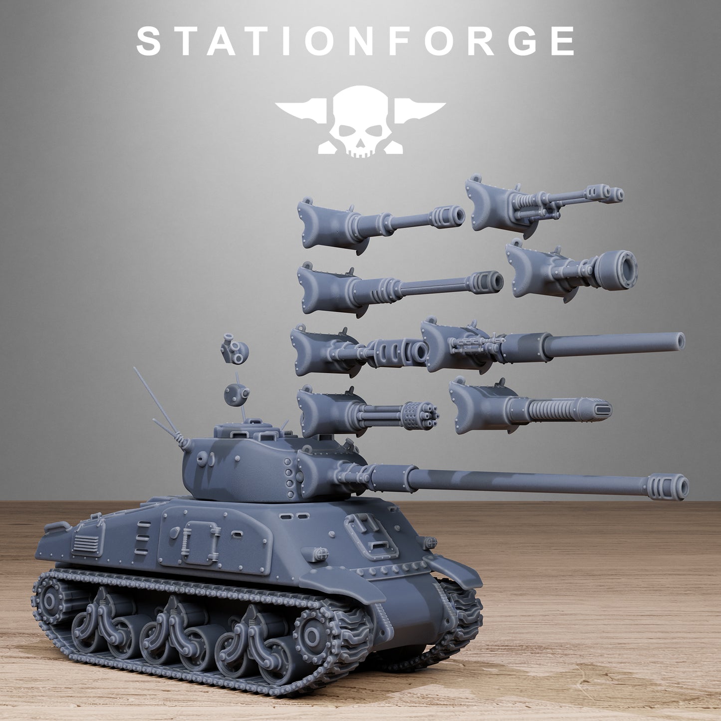 FreeGuard Battle Tank - TTRPG - Wargaming - Grimdark