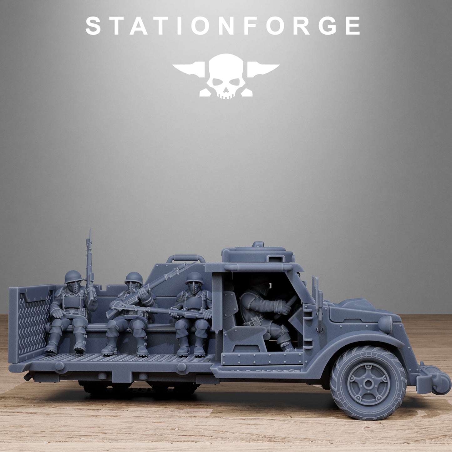 FreeGuard Half Track - TTRPG - Wargaming - Grimdark