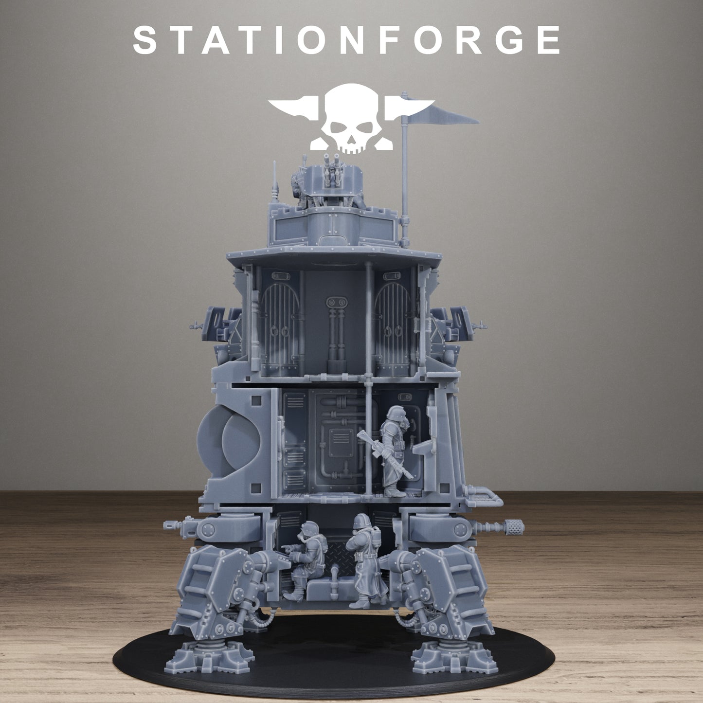 GrimGuard Tower Tank - TTRPG - Wargaming - Grimdark