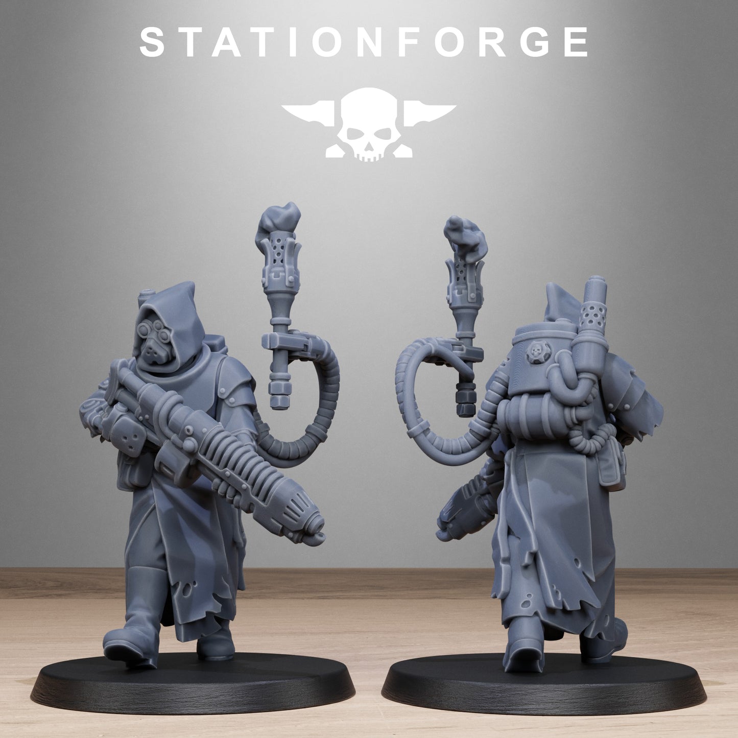 Scavenger Sanctum Infantry (x10) - TTRPG - Wargaming - Grimdark