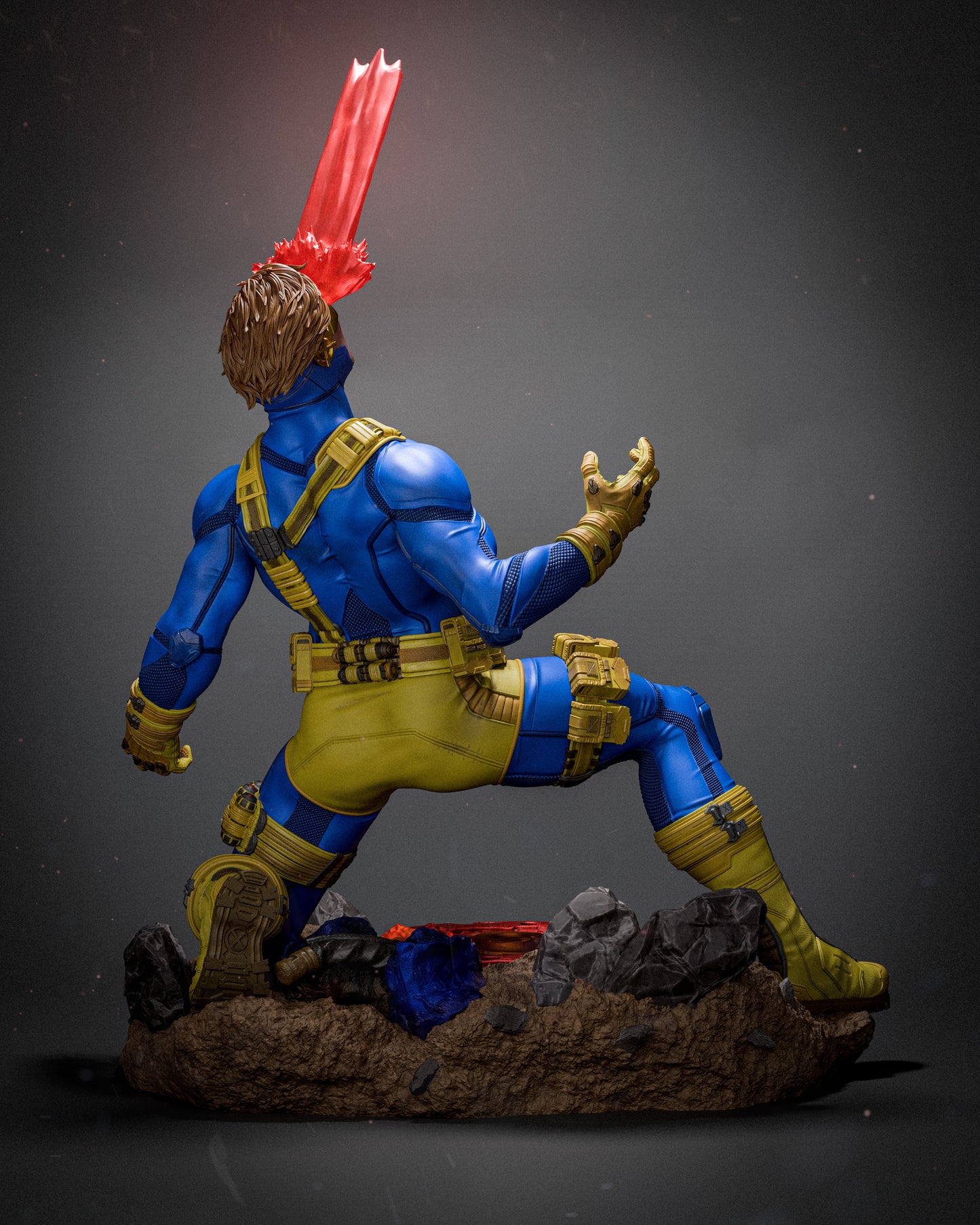 Cyclops Sculpture (75mm to 500mm) - Unassembled/Unpainted/3D Print