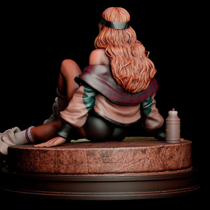 Spider-Gwen Sculpture (75mm to 500mm) - Unassembled/Unpainted/3D Print
