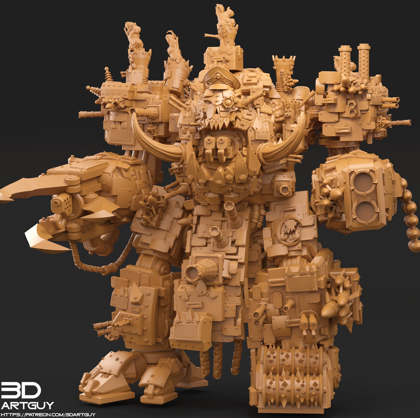 Orc Titan - War Construct - TTRPG - Wargaming - Grimdark