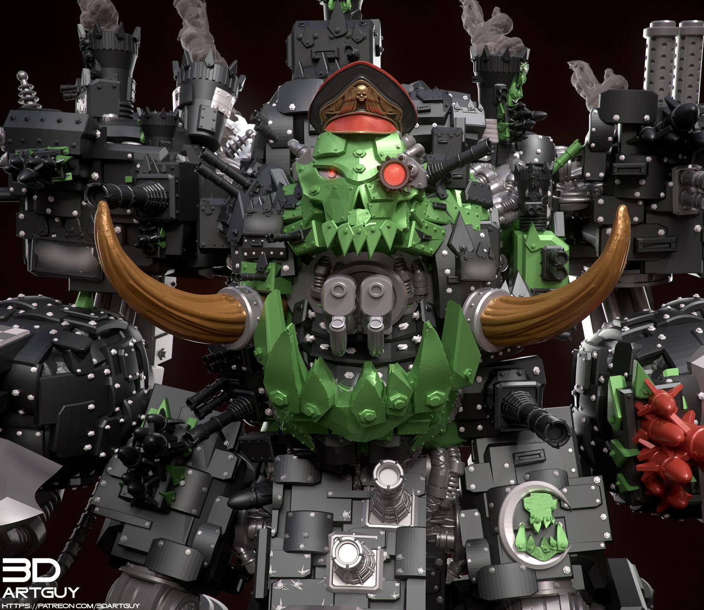 Orc Titan - War Construct - TTRPG - Wargaming - Grimdark