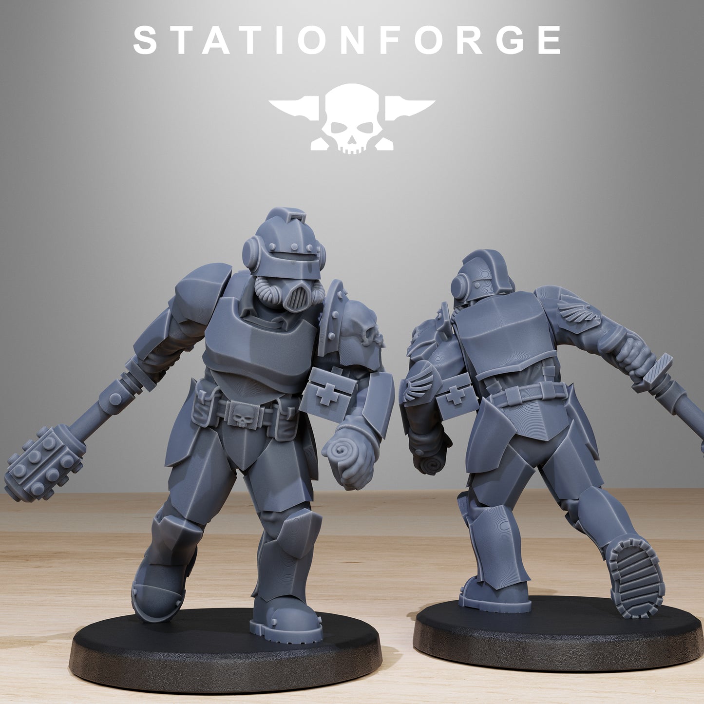 GrimGuard Enforcers (x11) -TTRPG - Wargaming - Grimdark