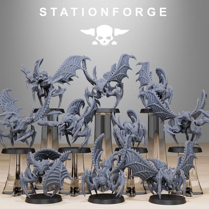 Xenarid Forge Elite (x32) - Alien Bugs - TTRPG - Wargaming - Grimdark