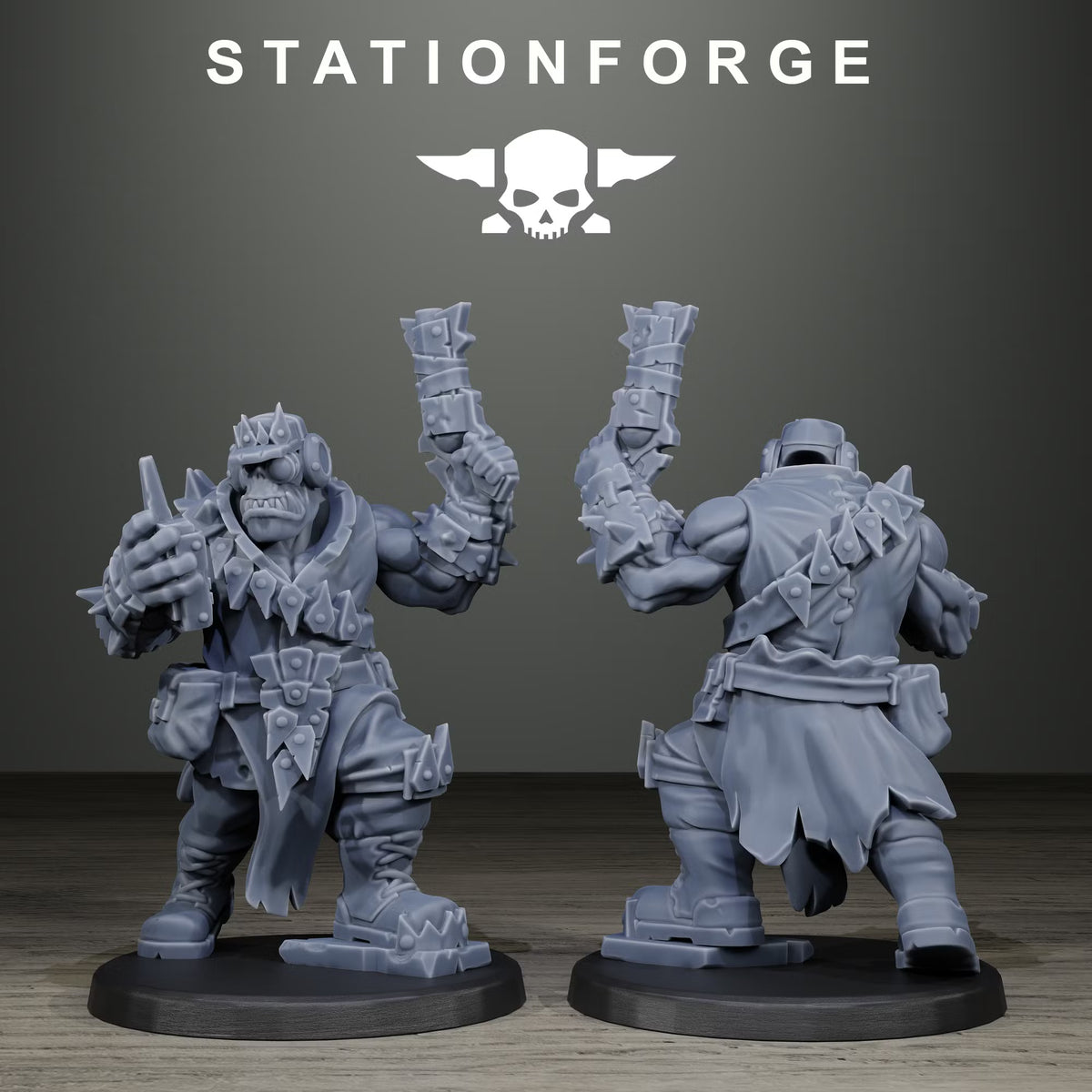 Orkaz Scrappers (x10) - TTRPG - Wargaming - Grimdark