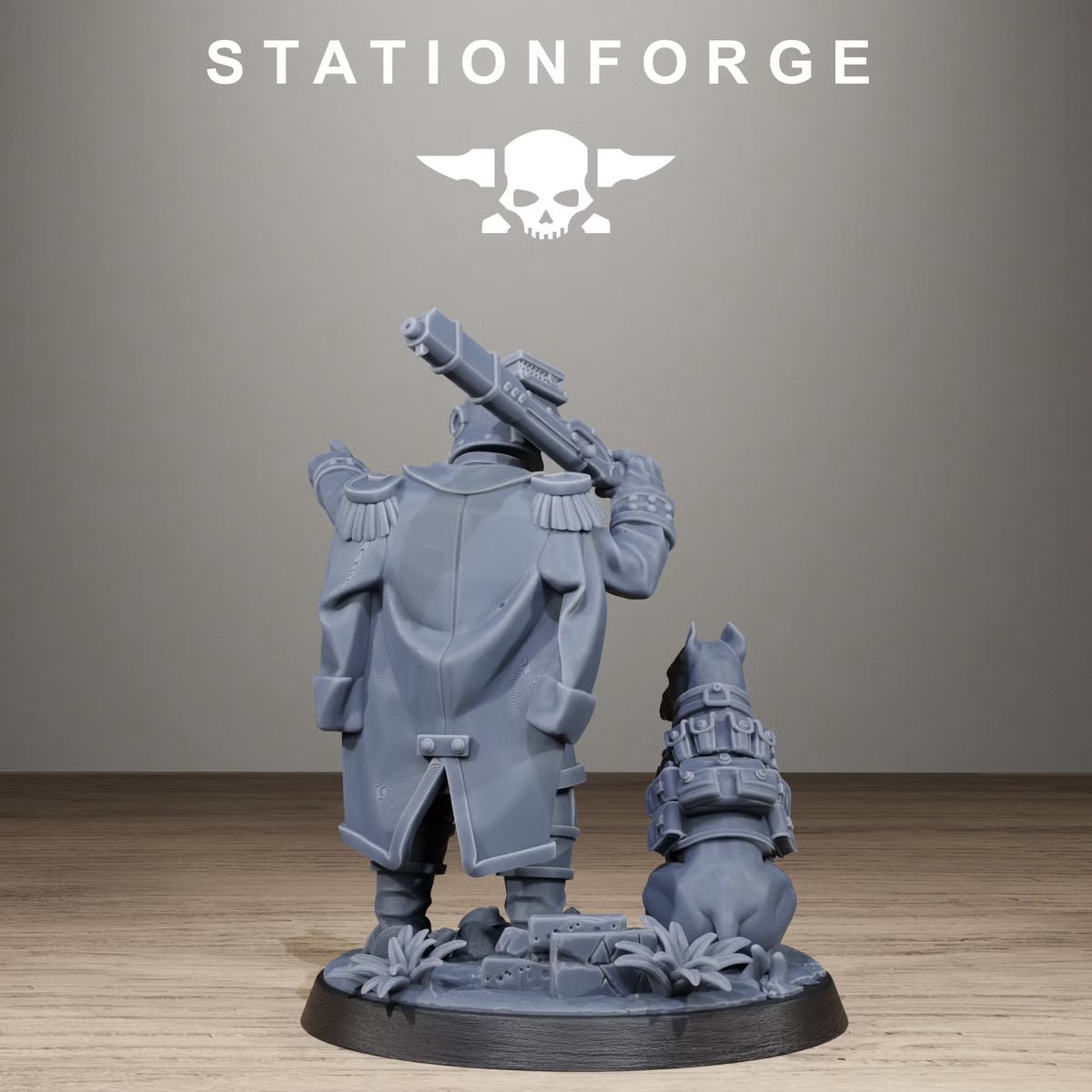 GrimGuard Honoured Commander (x2) - TTRPG - Wargaming - Grimdark
