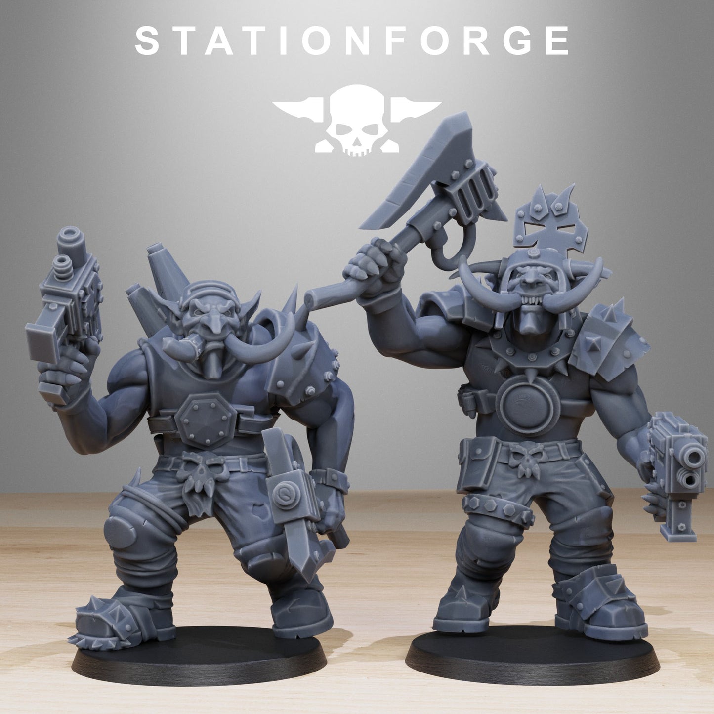 Orkaz Trolls (x10) - TTRPG - Wargaming - Grimdark
