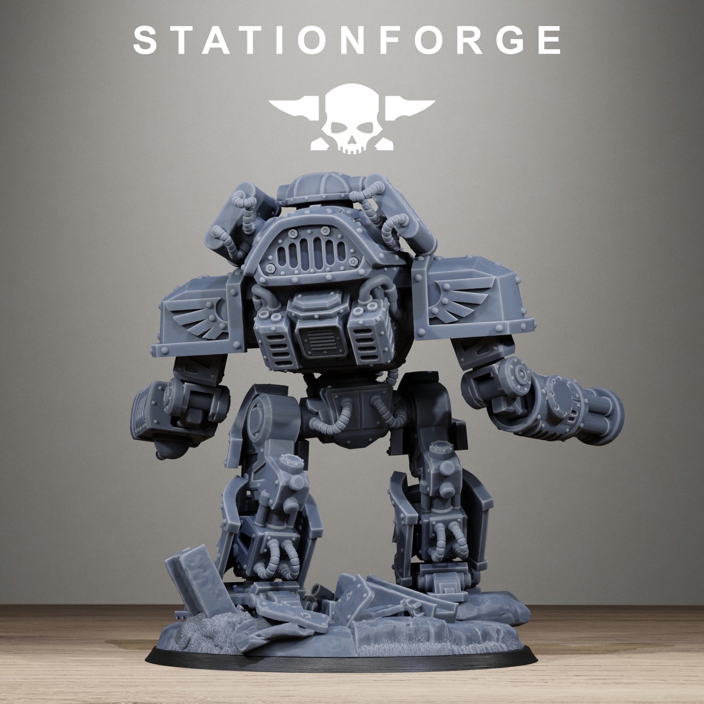 Grimguard MechGuard (x2) War Construct - TTRPG - Wargaming - Grimdark