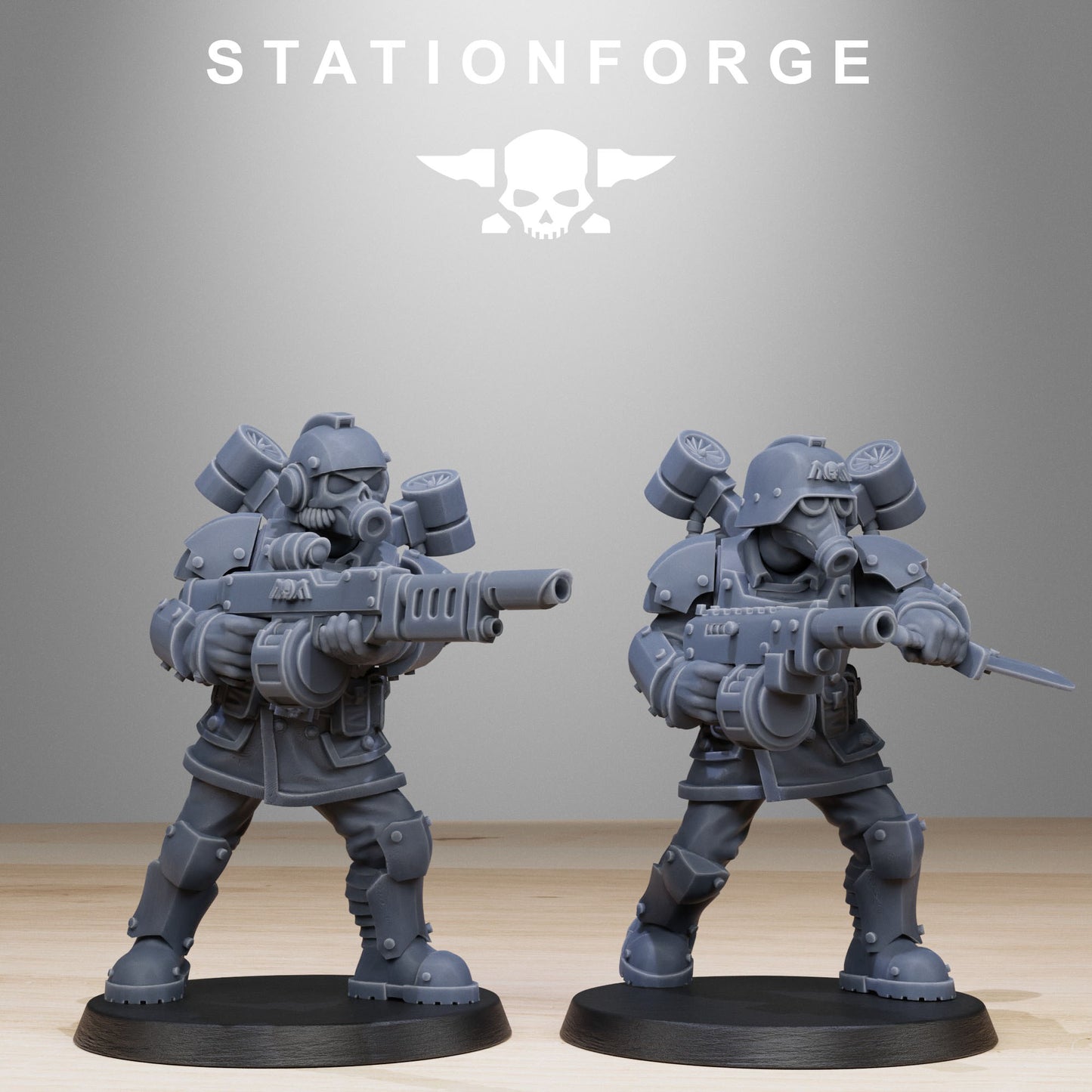 GrimGuard Aero Troops (x10) TTRPG - Wargaming - Grimdark