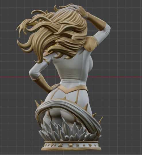 Starlight Bust (75mm to 500mm) - Unassembled/Unpainted/3D Print