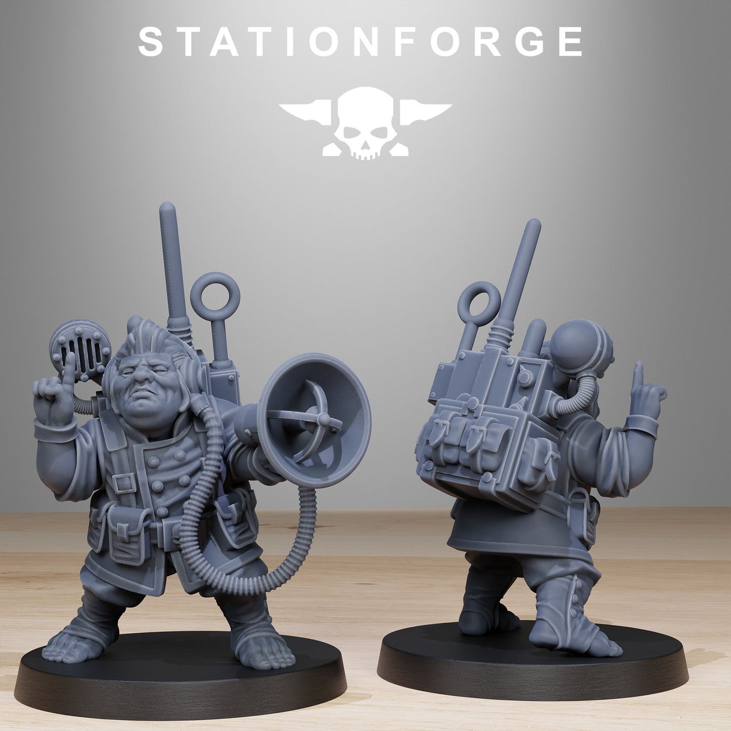 GrimGuard Skulldart Trappers (x12) - TTRPG - Wargaming - Grimdark