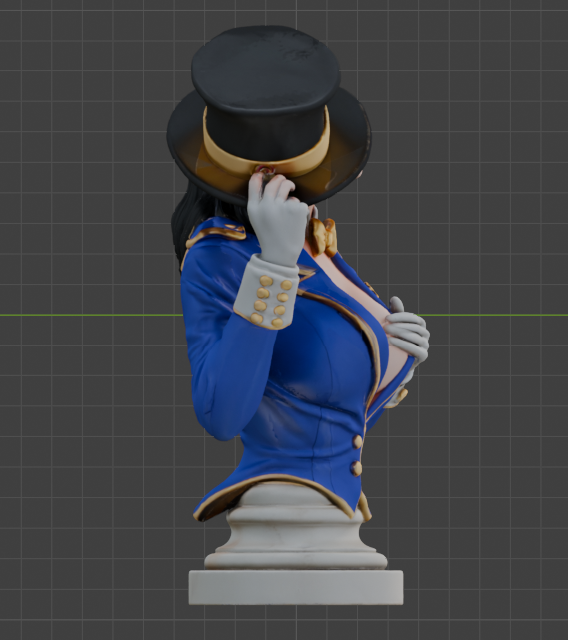 Zatanna Bust(75mm to 500mm) - Unassembled/Unpainted/3D Print