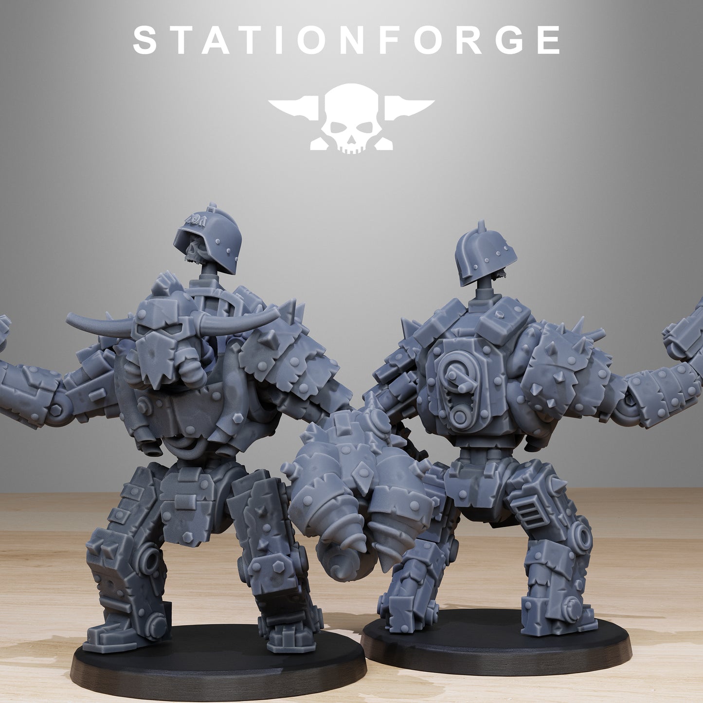 Orkaz Bots Infantry (x10) - TTRPG - Wargaming - Grimdark