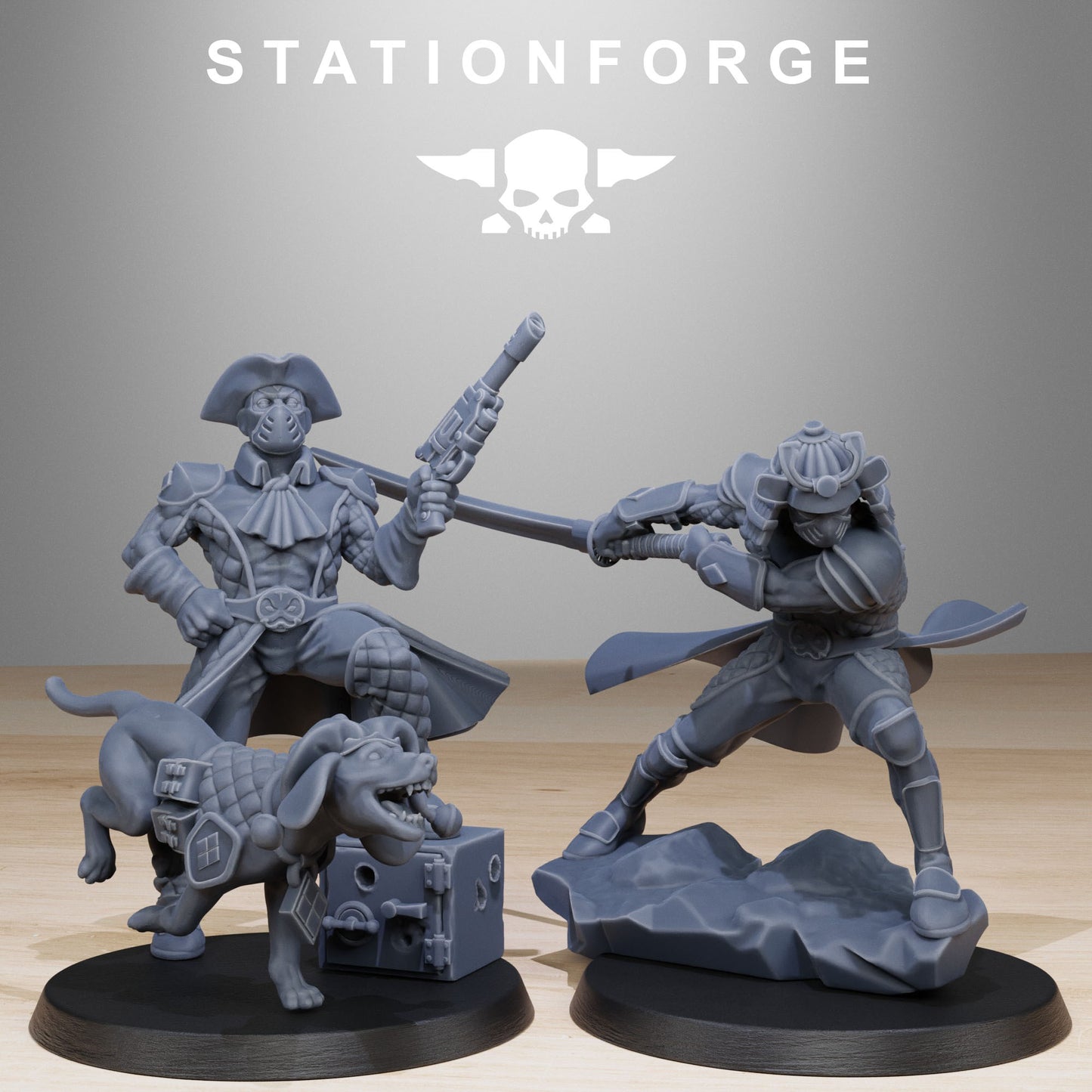 GrimCorp Jesters (x10) TTRPG - Wargaming - Grimdark
