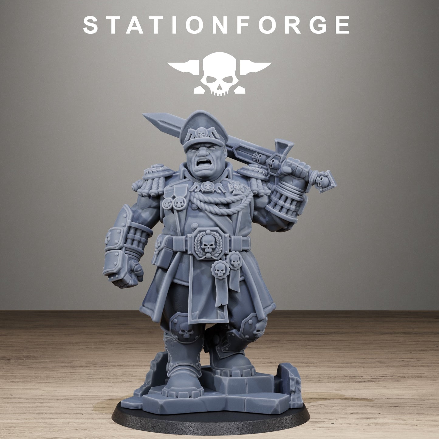 GrimGuard Mutant Leader (x2) - TTRPG - Wargaming - Grimdark