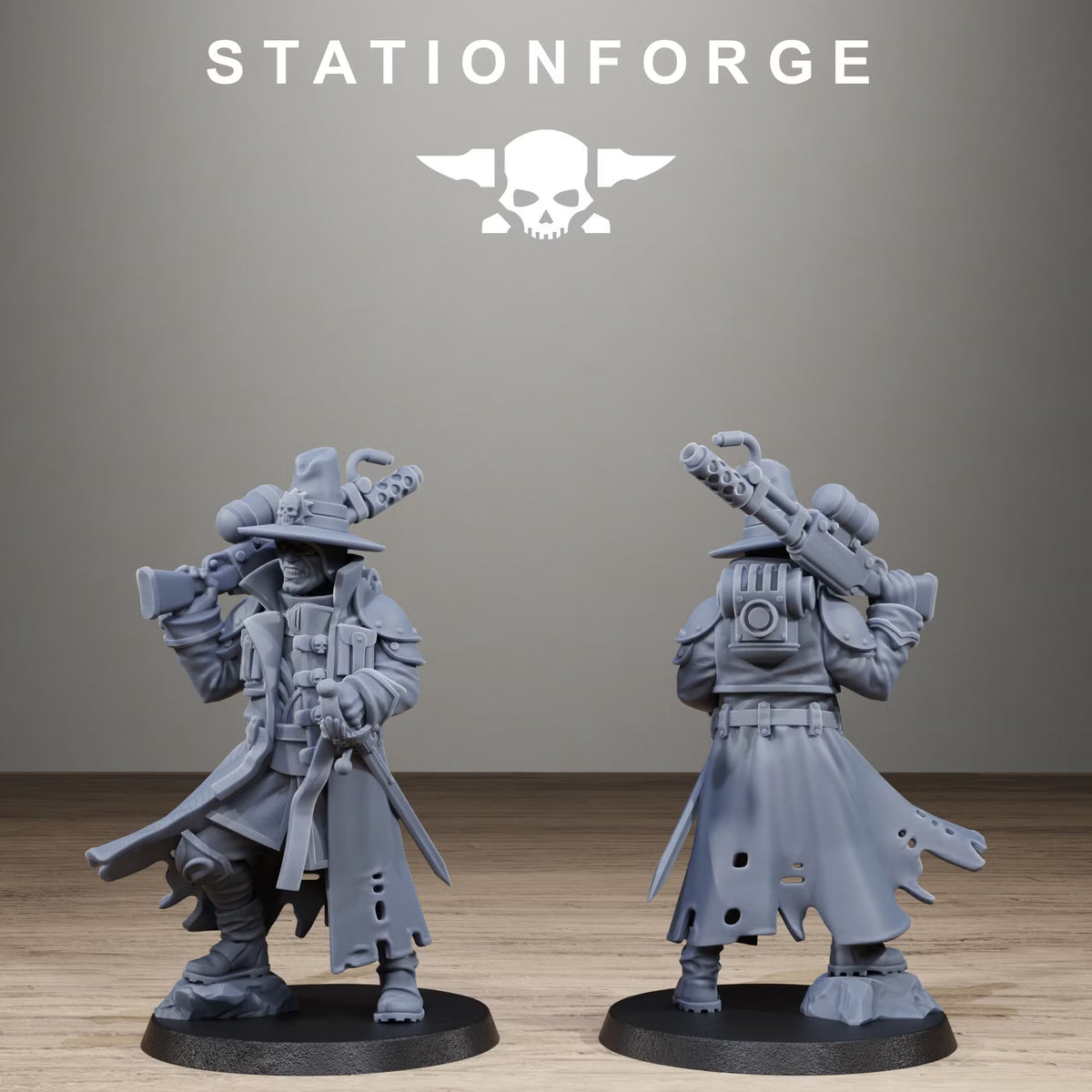GrimCorp Stragglers (x10) - TTRPG - Wargaming - Grimdark