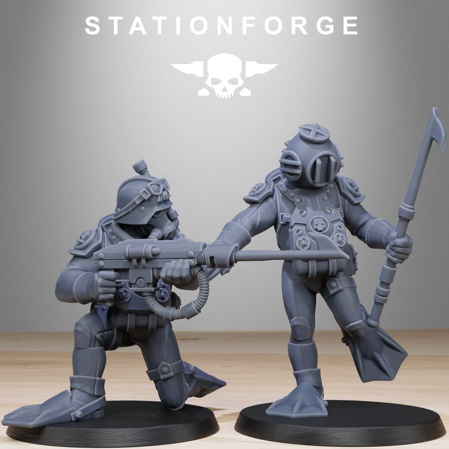 GrimGuard Divers (x10) - TTRPG - Wargaming - Grimdark