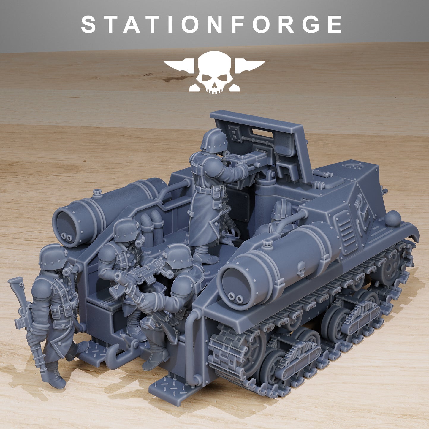 GrimGuard Tankette - TTRPG - Wargaming - Grimdark